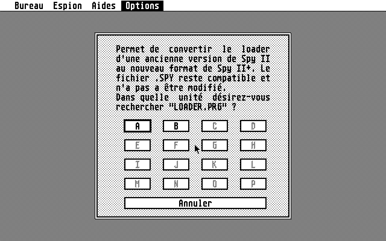 Spy II+ atari screenshot